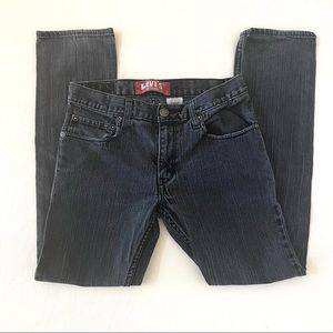 Boys Grey Levi’s 511 SKINNY Jeans 28 x 28 B4/14